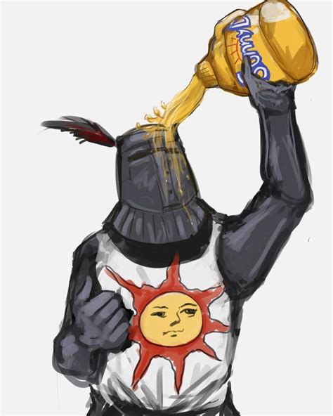 estus sunny d meme.